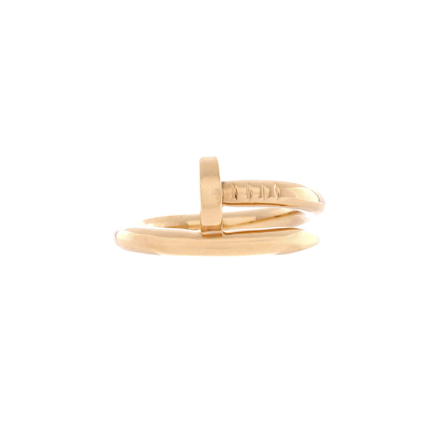 カルティエ ジュスト アン クル リング 18K イエロー ゴールド