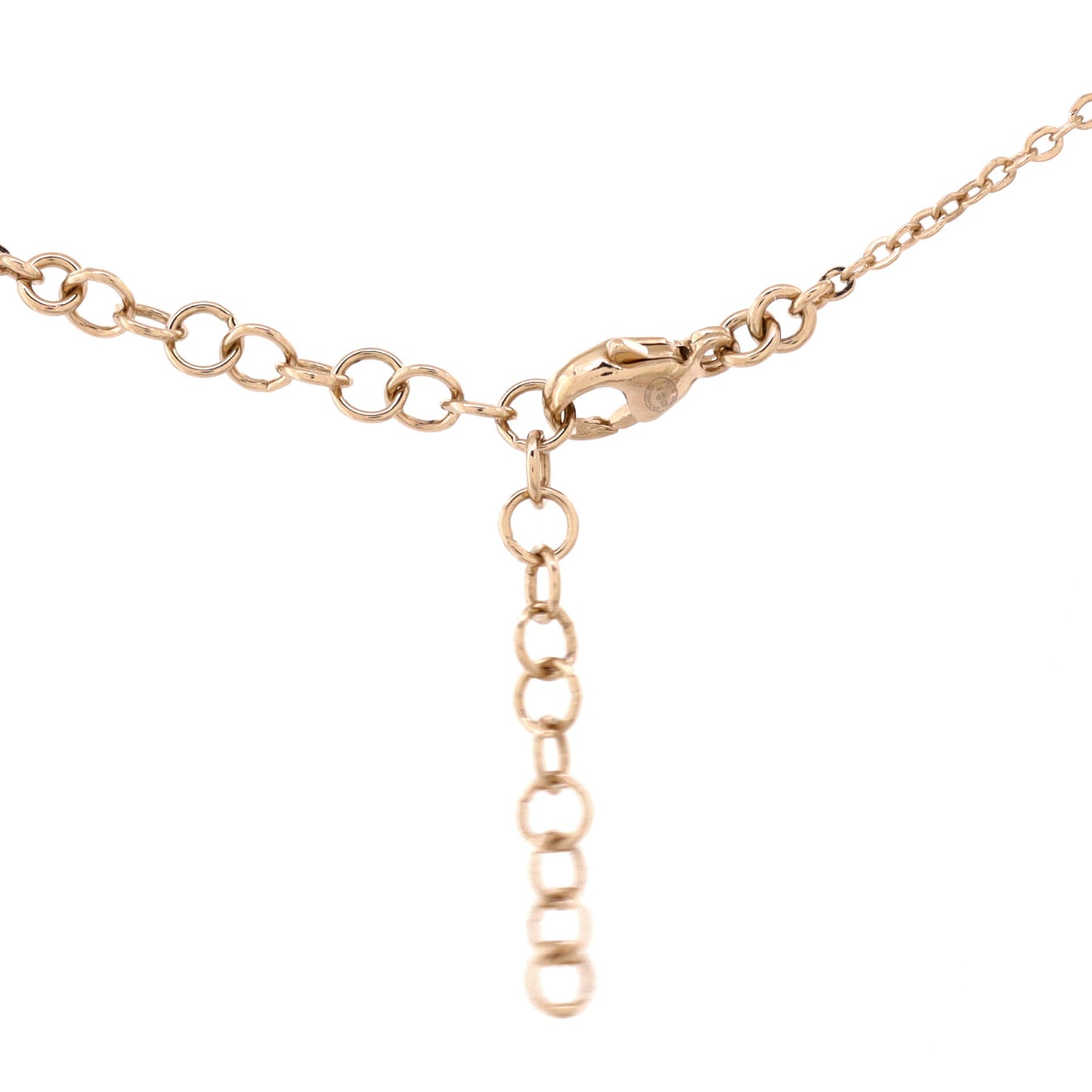 Chanel CC Leaf Cluster Pendant Necklace in Metal with Crystals