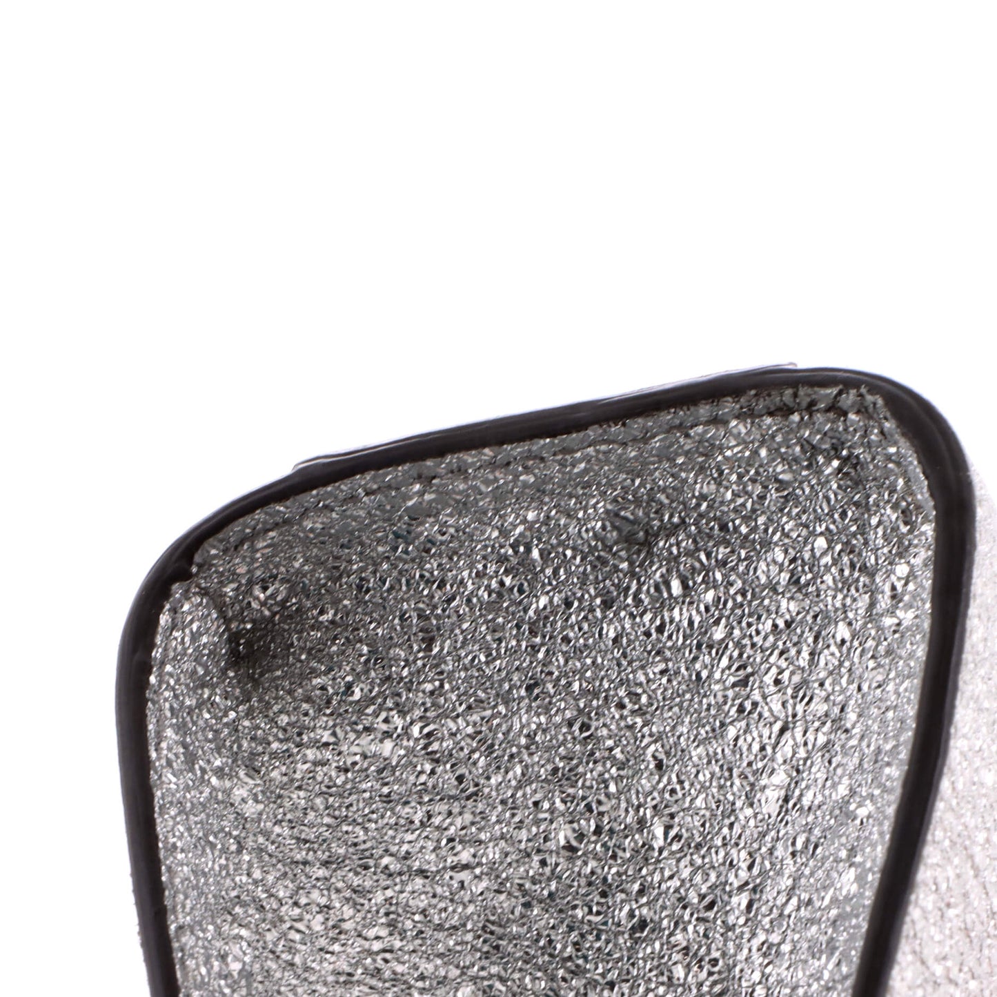 Gucci Padlock Shoulder Bag in Textured Metallic Leather, Small