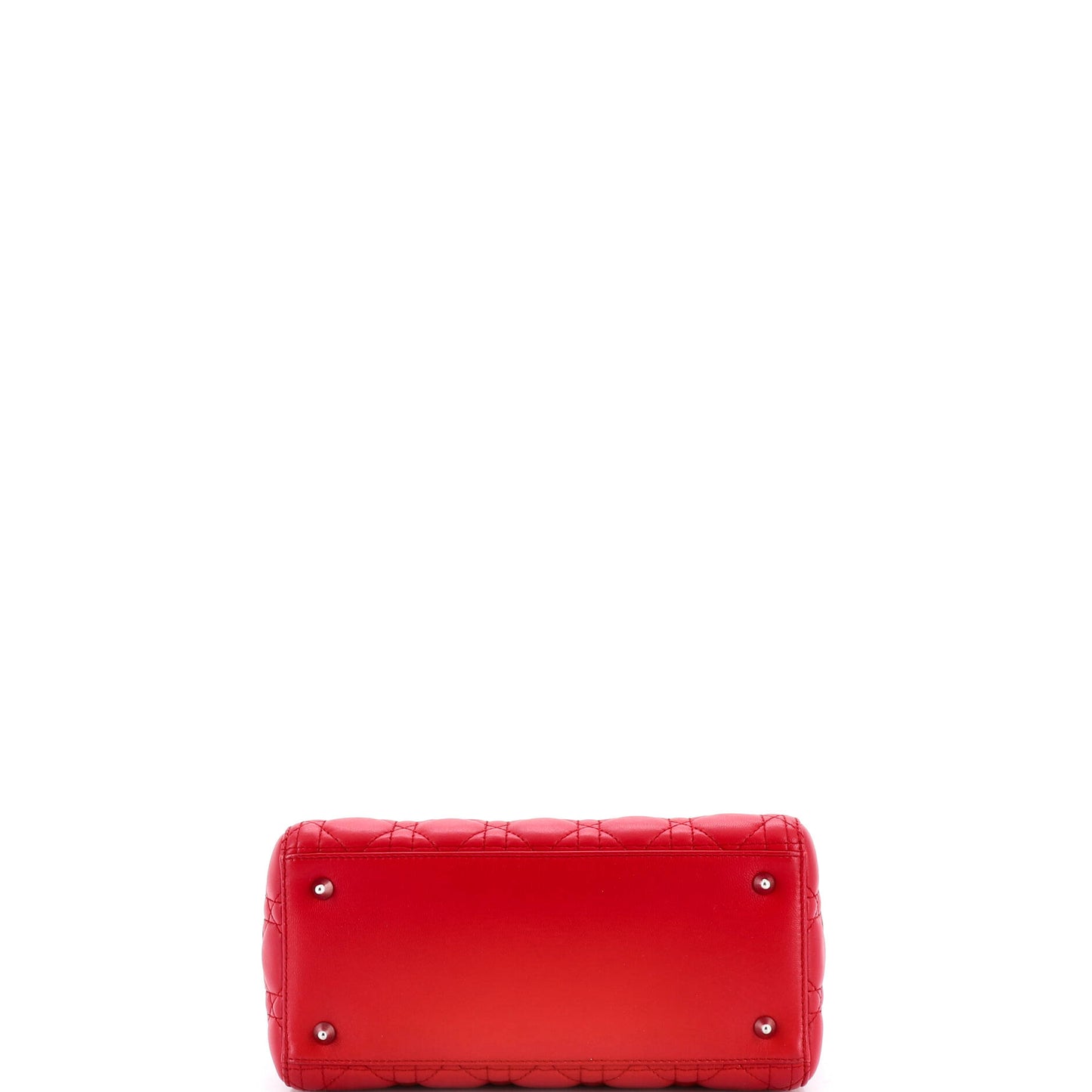 Christian Dior Lady Dior Cannage Quilted Lambskin Medium Bag