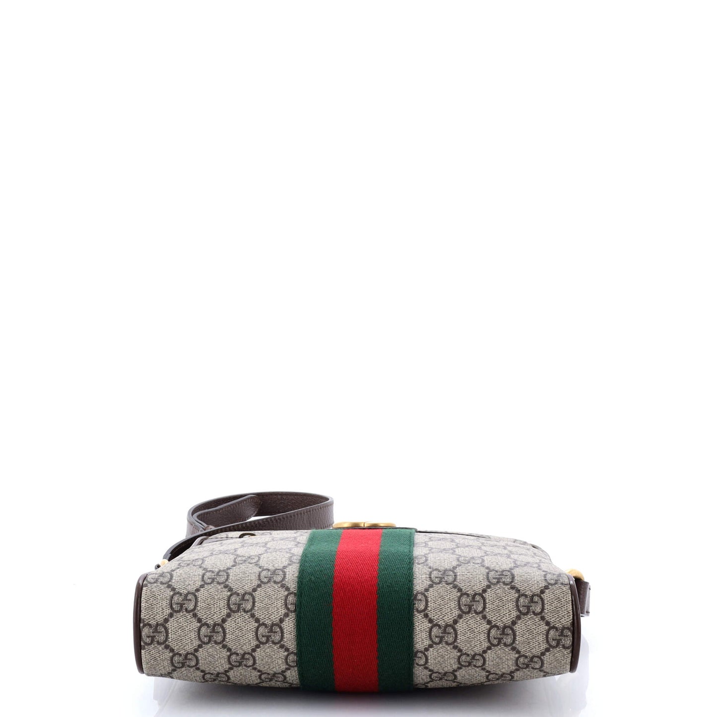Gucci Ophidia Messenger Bag in GG Coated Canvas, Small