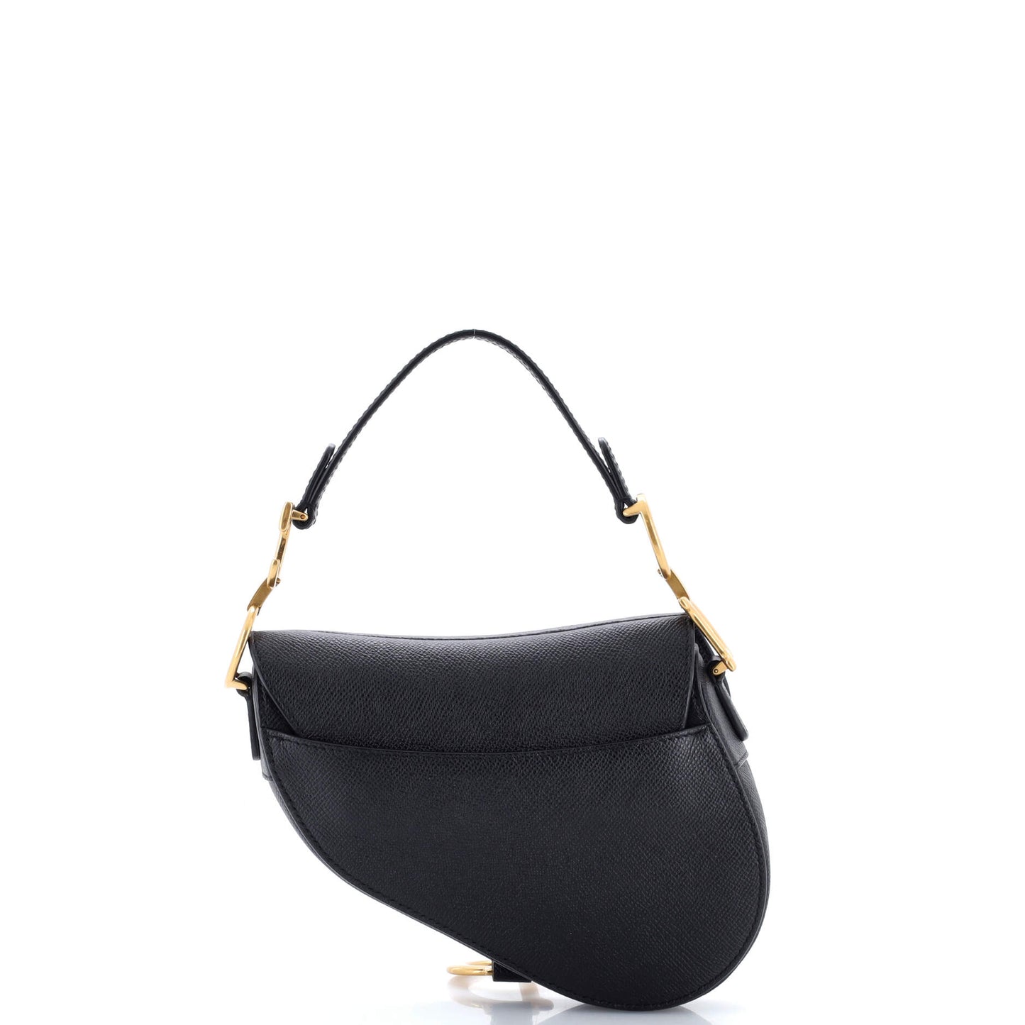 Christian Dior Saddle Leather Mini Handbag