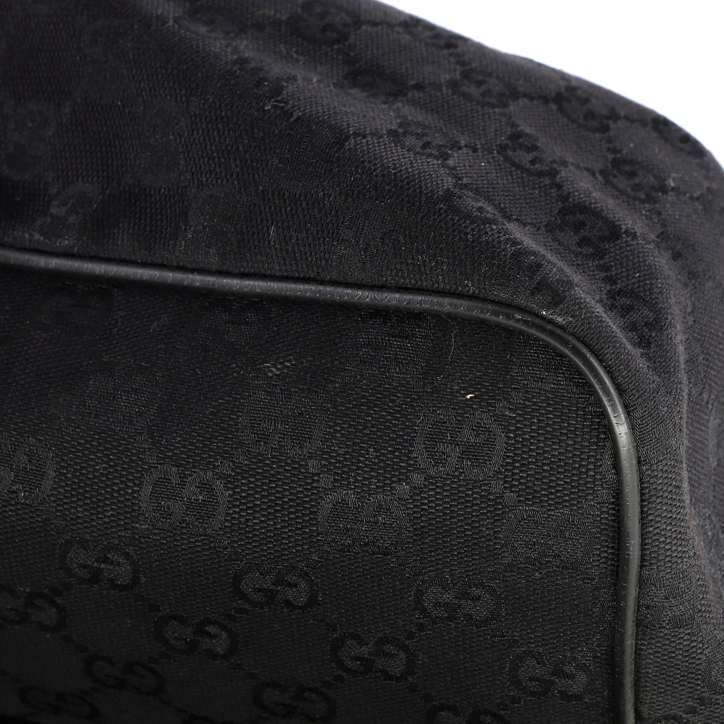 Gucci Web Strap Flap Messenger Bag in GG Canvas, Medium