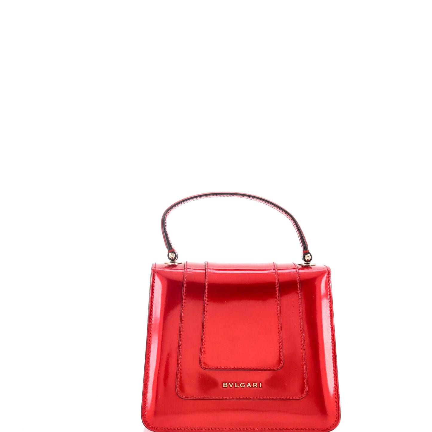 Bvlgari Serpenti Small Patent Top Handle Bag