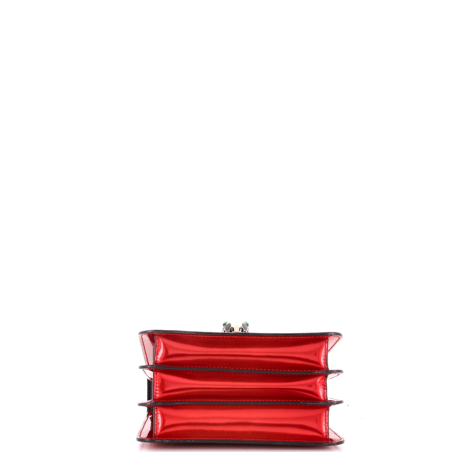 Bvlgari Serpenti Small Patent Top Handle Bag