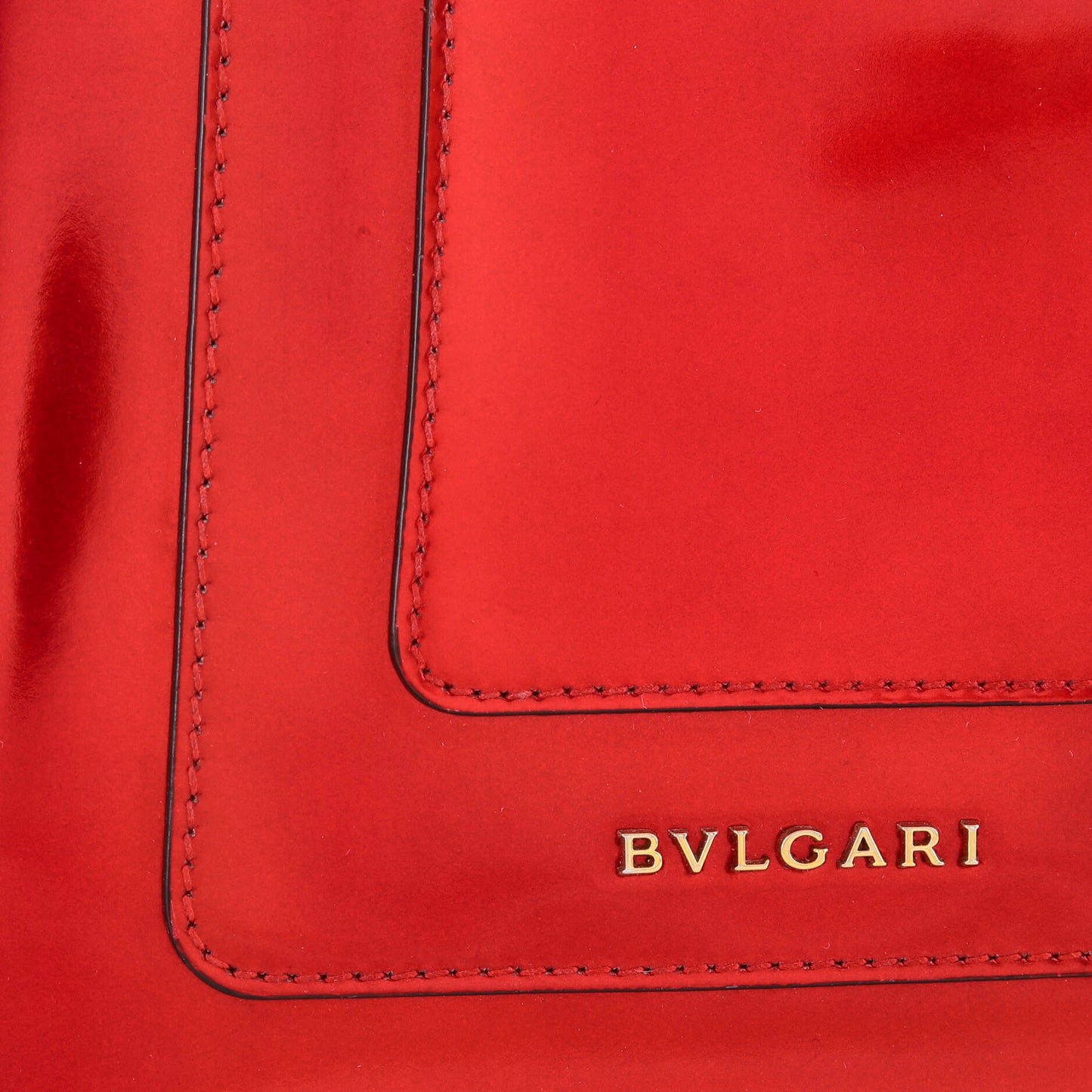 Bvlgari Serpenti Small Patent Top Handle Bag