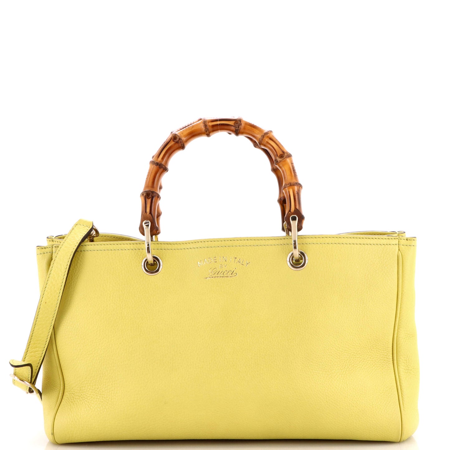 Gucci Bamboo Shopper Tote in Leather, Medium
