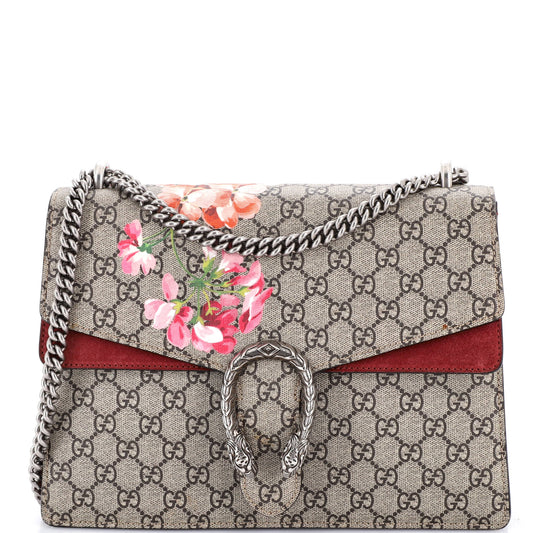 Gucci Dionysus Bag, Blooms Print, Medium, GG Coated Canvas