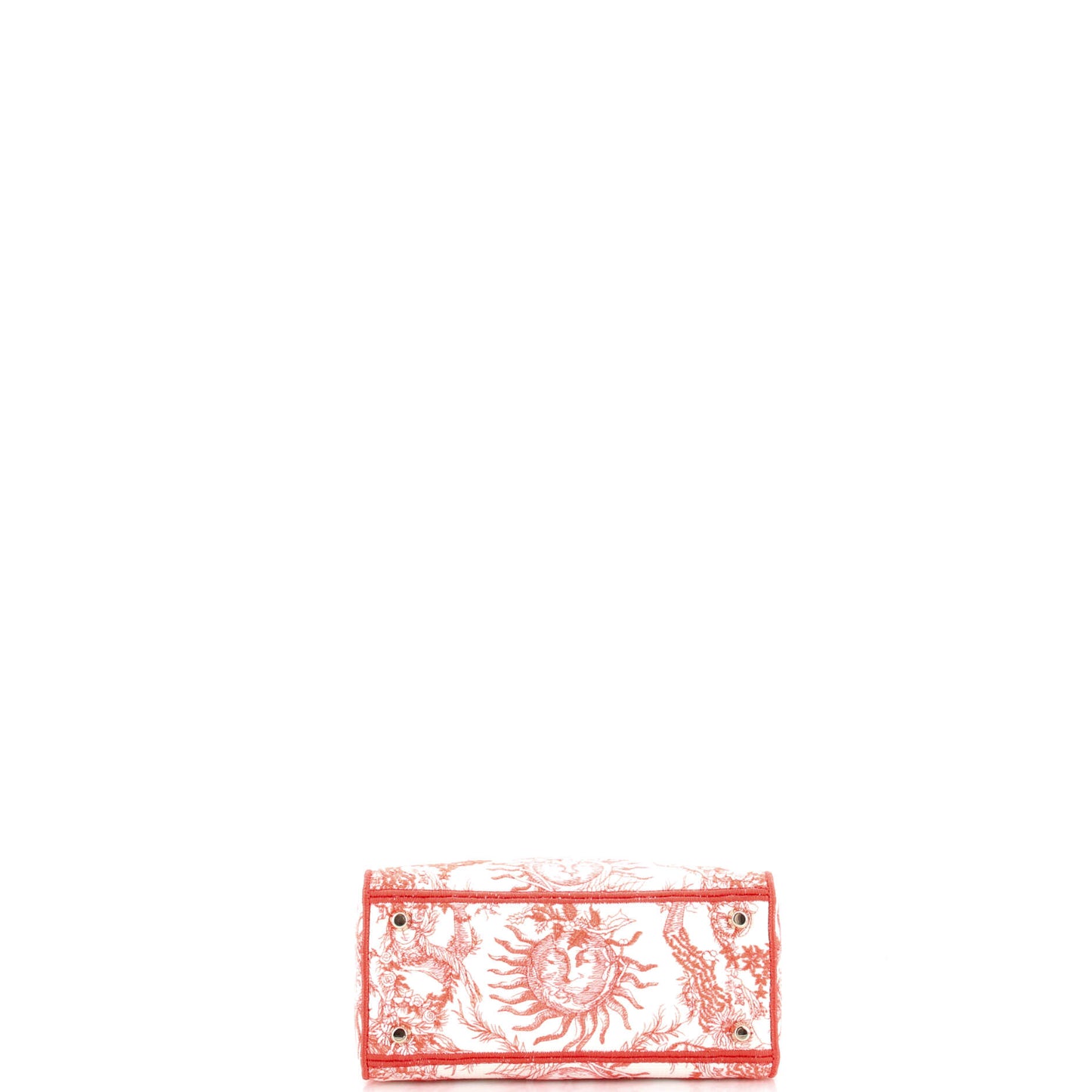Christian Dior Lady D-Lite Bag, Medium, Embroidered Canvas