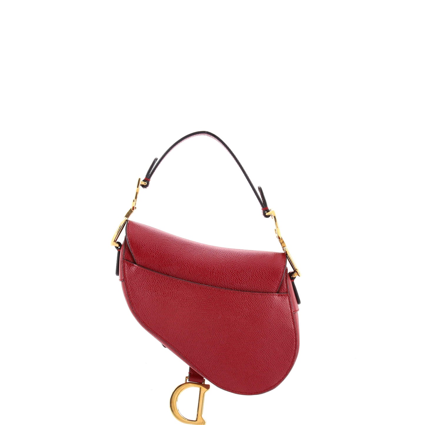Christian Dior Saddle Leather Mini Handbag