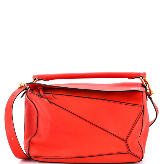 Loewe Puzzle Bag, Medium Leather