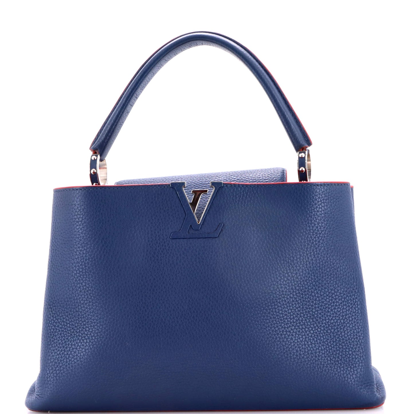 Louis Vuitton Capucines Leather Bag MM
