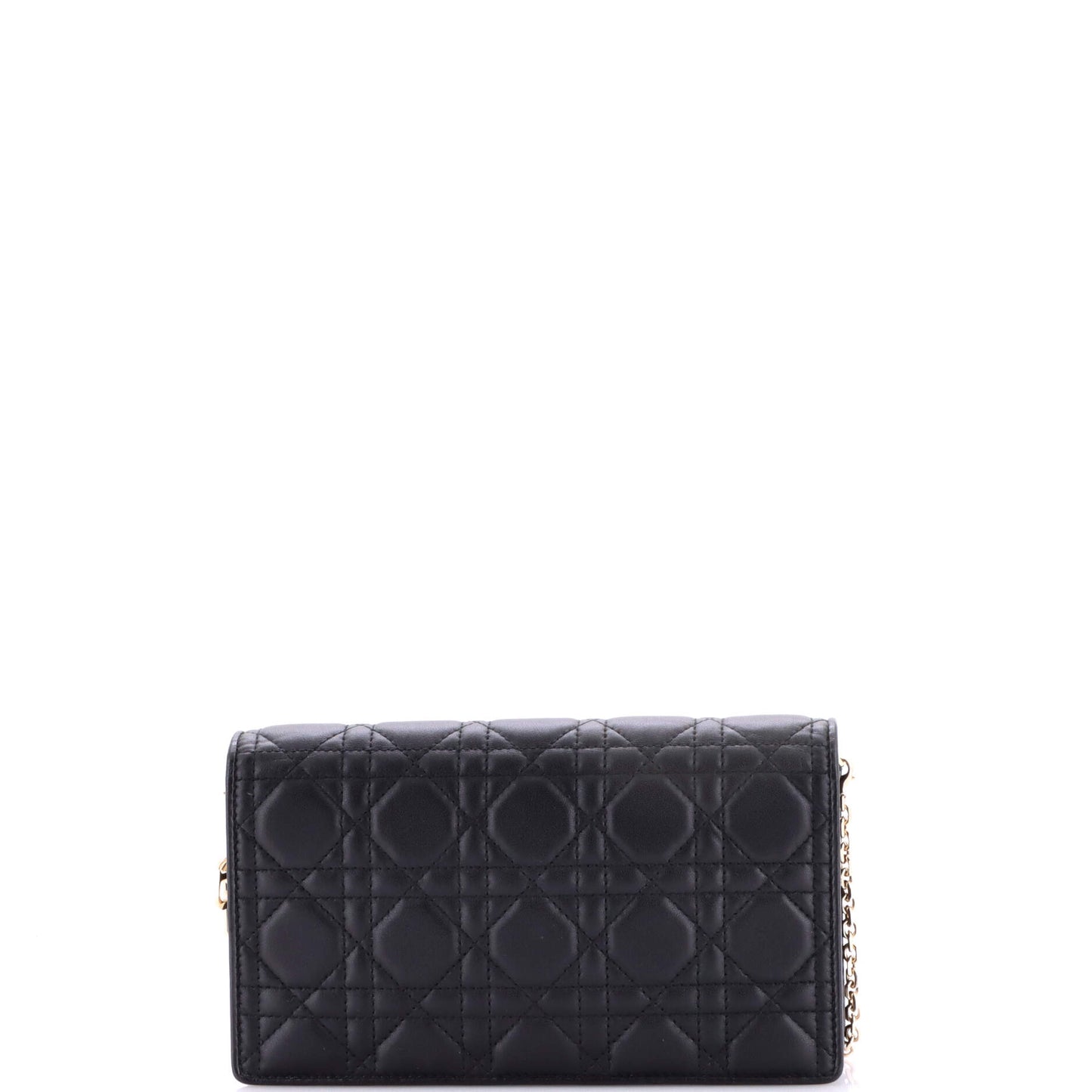 Christian Dior Lady Dior Chain Pouch Cannage Quilted Lambskin