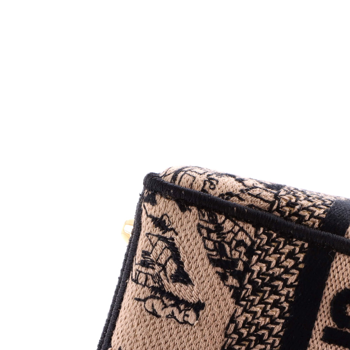 Christian Dior Lady D-Lite Mini Bag in Embroidered Canvas
