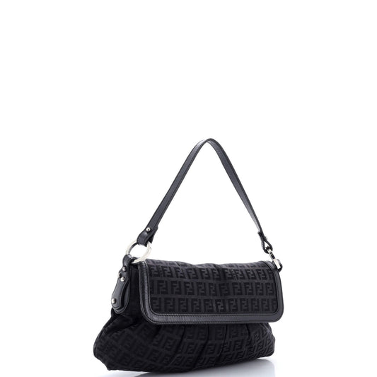 Fendi Chef Flap Bag in Zucca Canvas, Small