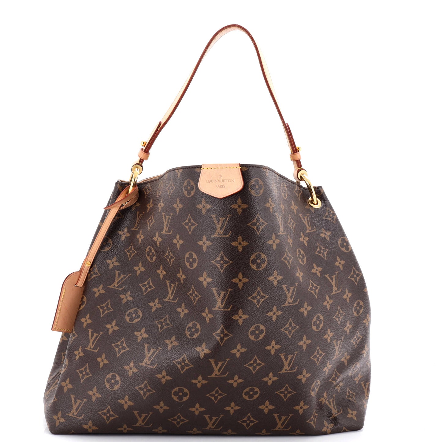 Louis Vuitton Graceful Handbag Monogram Canvas MM