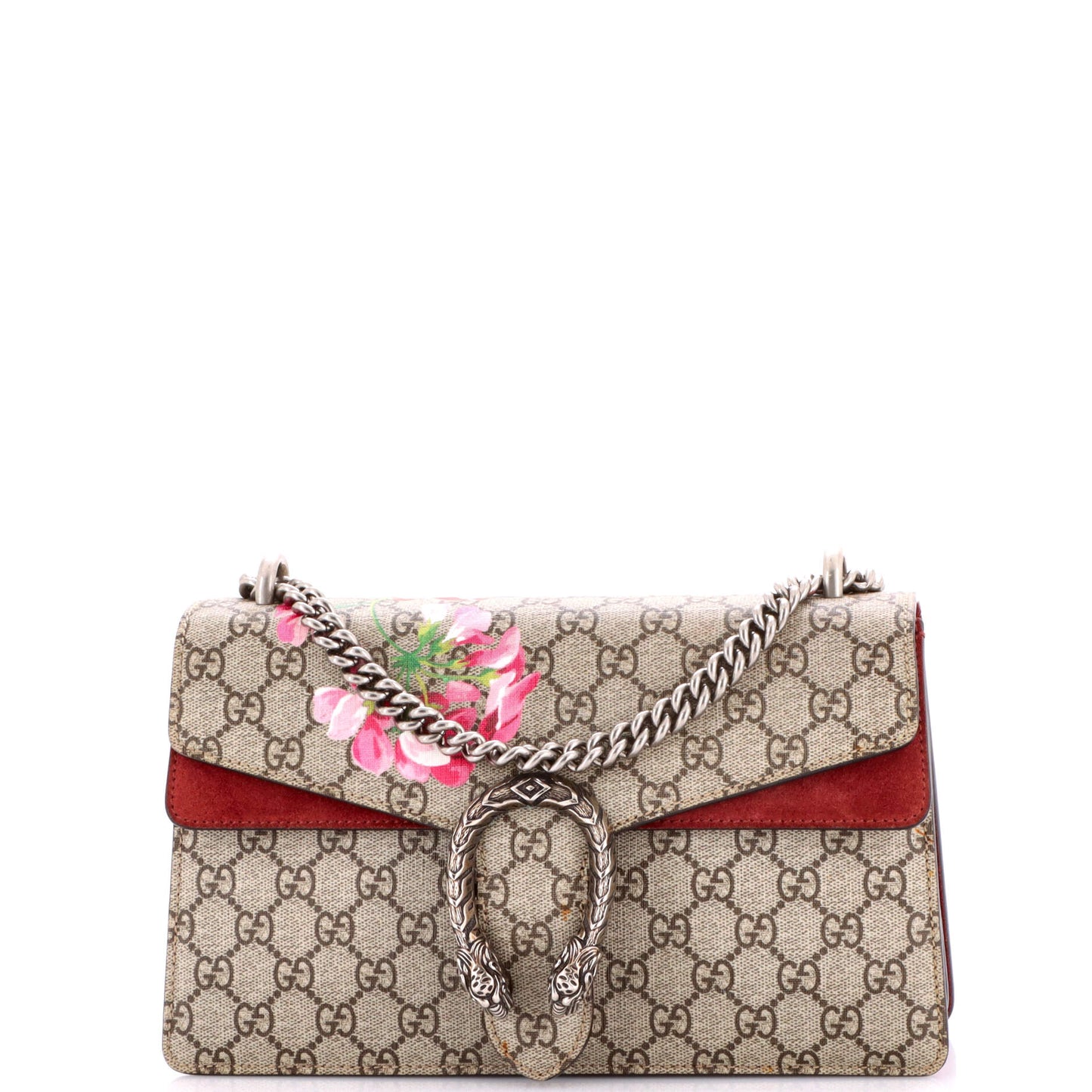 Gucci Dionysus Bag, Blooms Print, Small, GG Coated Canvas