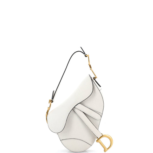 Christian Dior Saddle Leather Mini Handbag