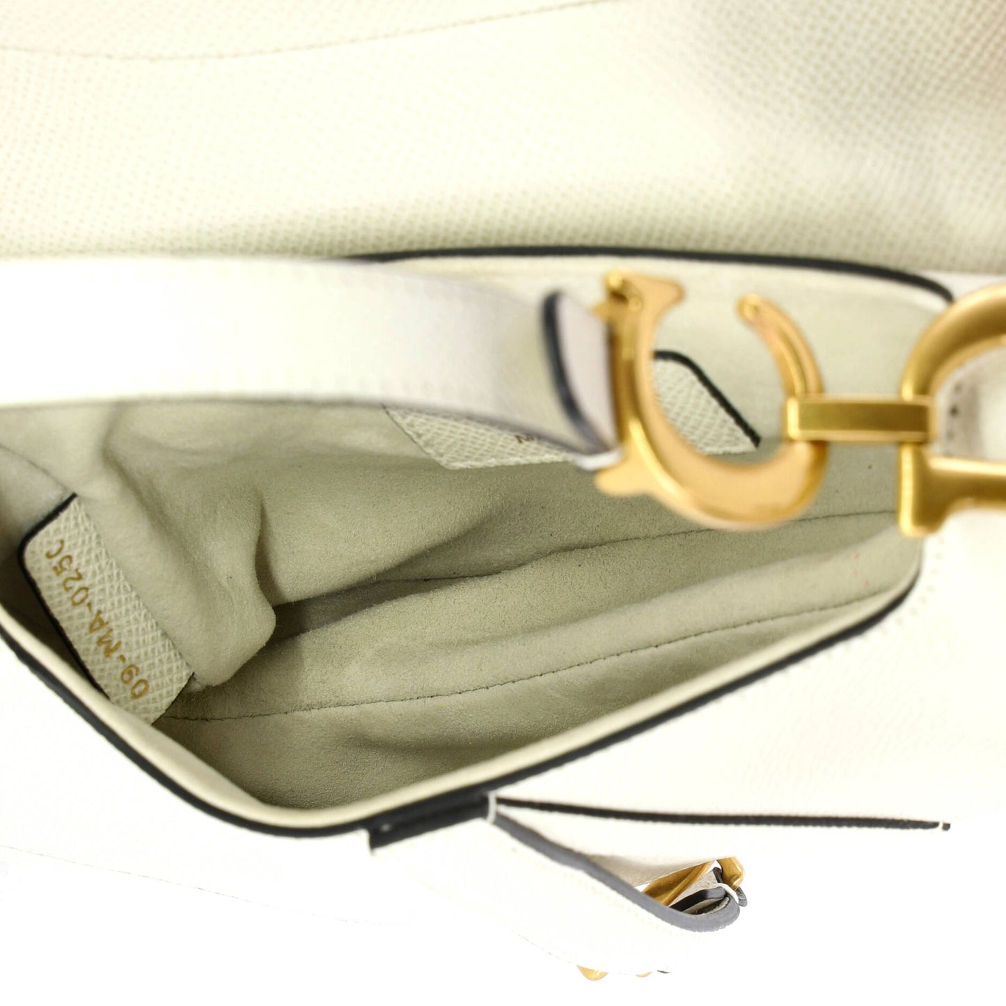 Christian Dior Saddle Leather Mini Handbag
