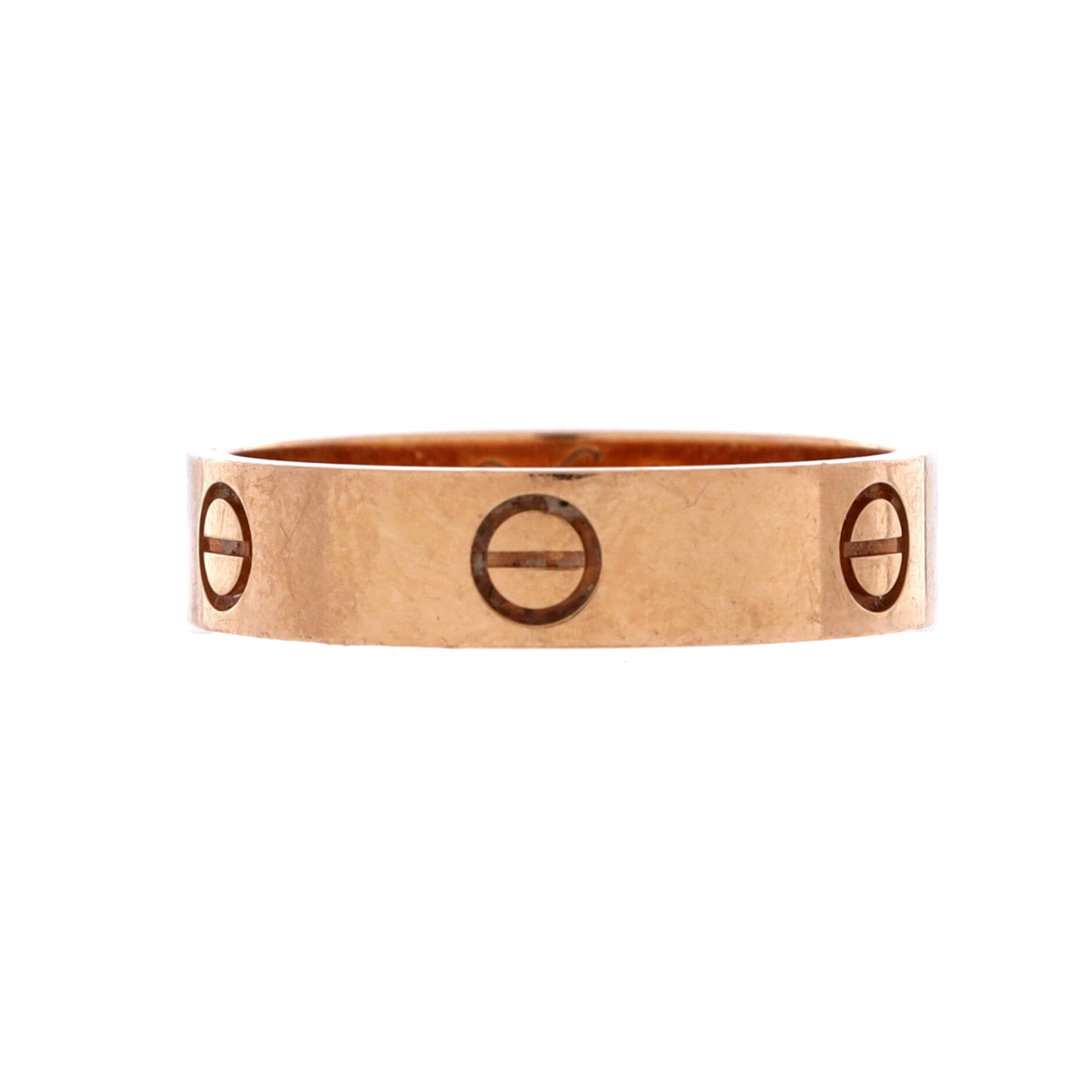 Cartier Love Band Ring in 18K Rose Gold