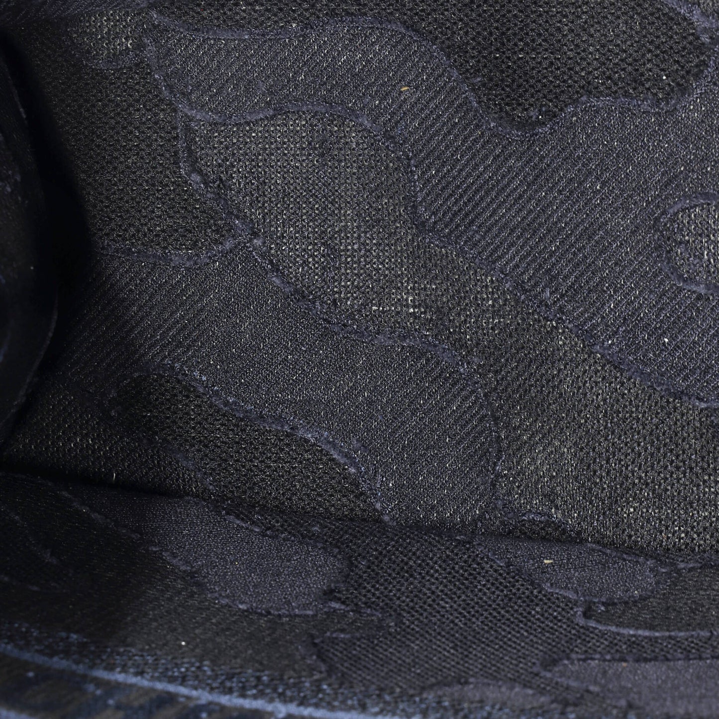 Christian Dior Book Tote, Camouflage Embroidered Canvas, Large