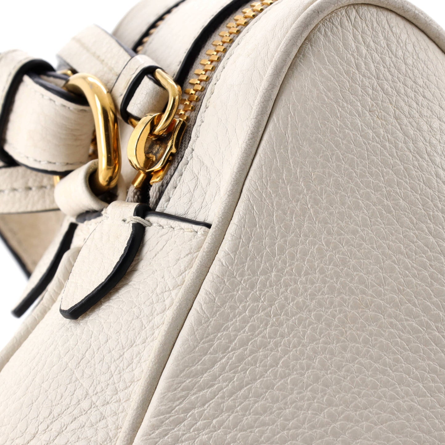 Prada Double Zip Camera Bag in Dino Calfskin