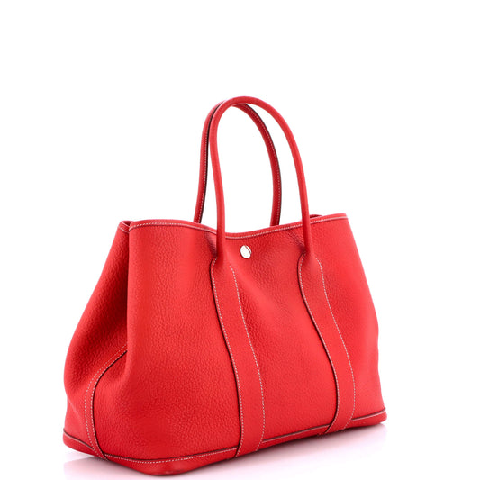 Hermes Garden Party Tote Bag Leather 36