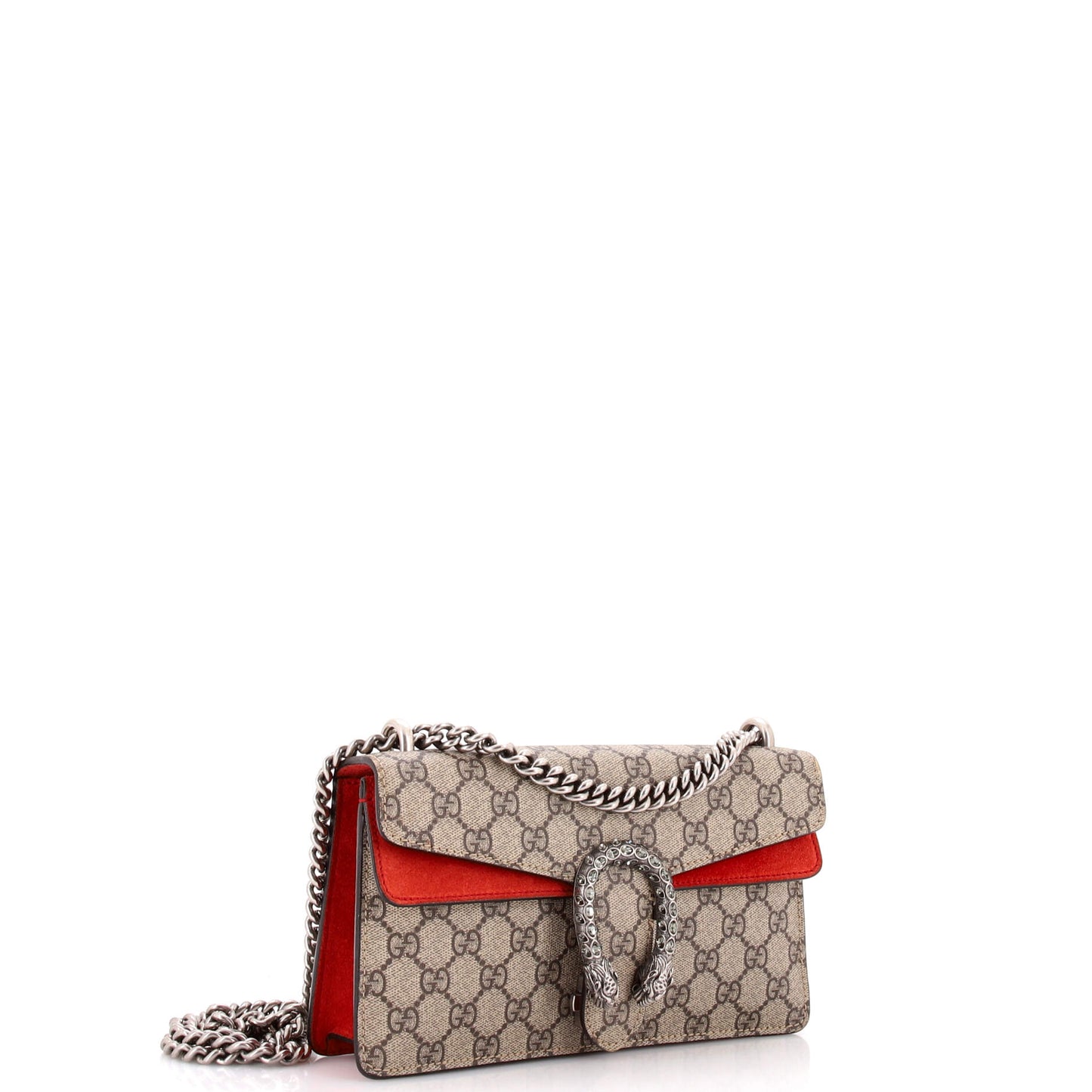 Gucci Dionysus Bag, GG Coated Canvas with Crystal and Metal Accents, Small