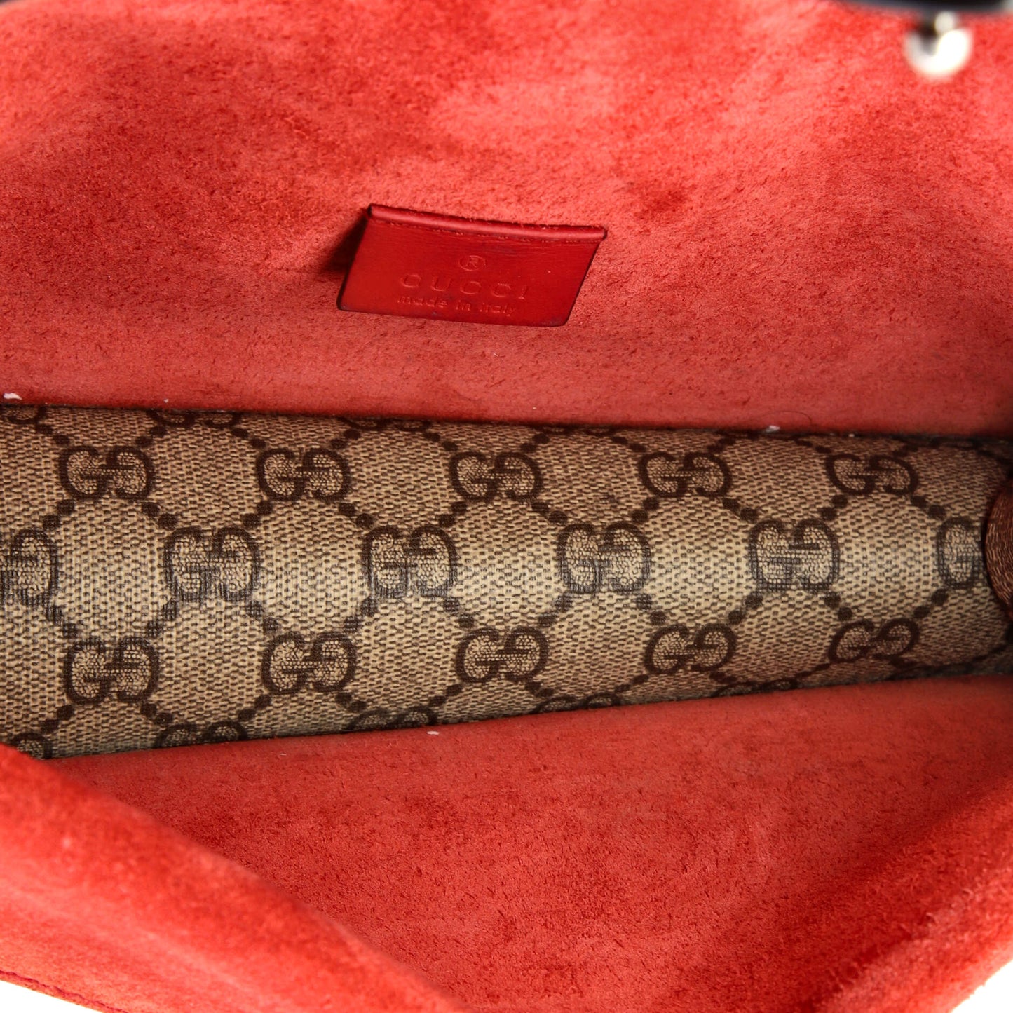 Gucci Dionysus Bag, GG Coated Canvas with Crystal and Metal Accents, Small