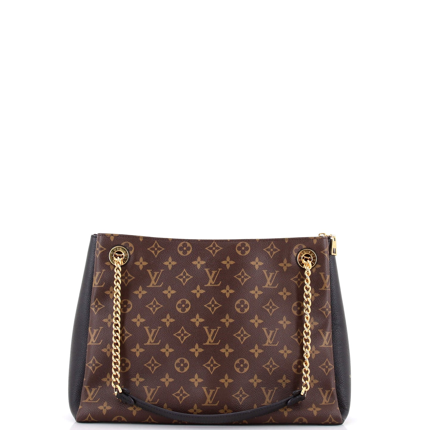 Louis Vuitton Surene Handbag Monogram Canvas and Leather MM
