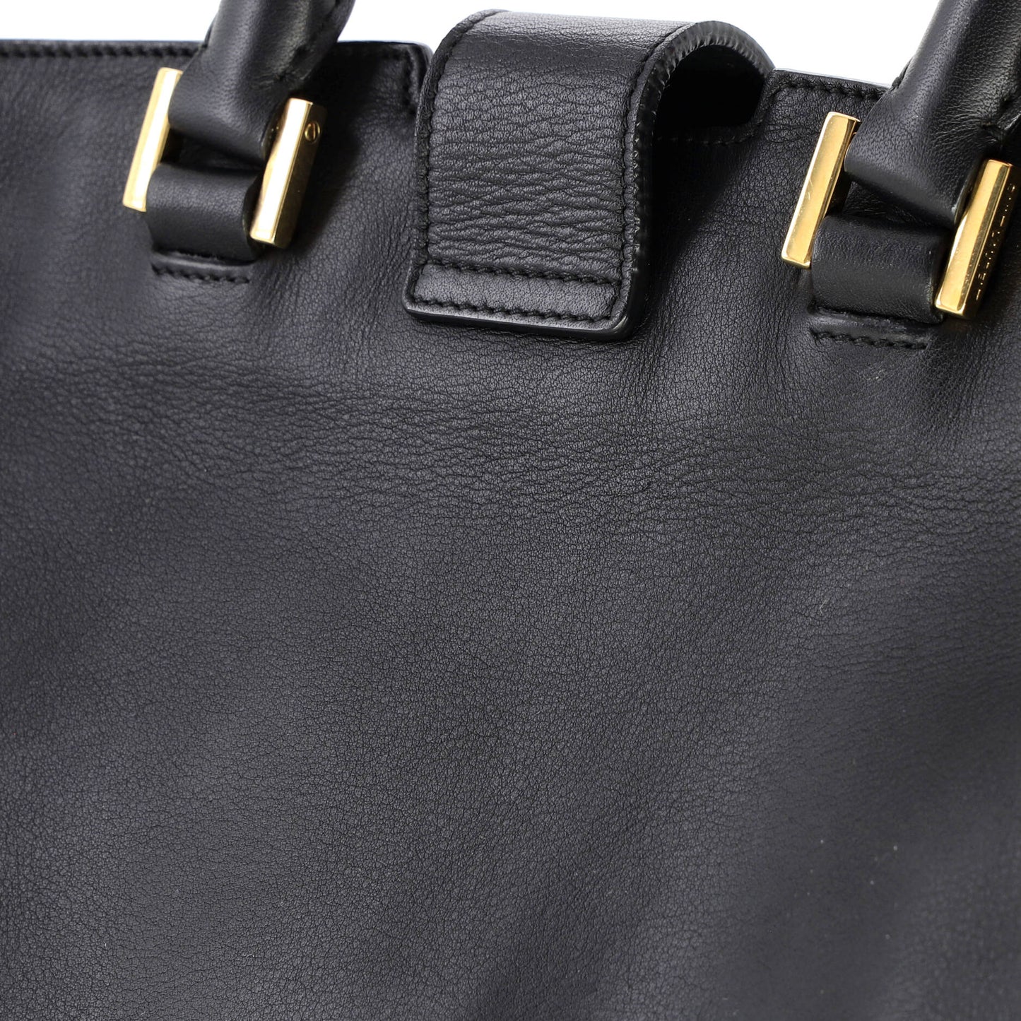 Saint Laurent Classic Y Cabas Leather Small