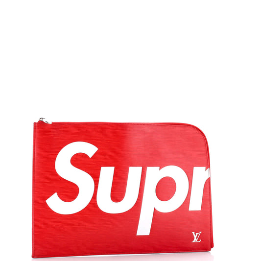 Louis Vuitton Pochette Jour Limited Edition Supreme Epi Leather GM