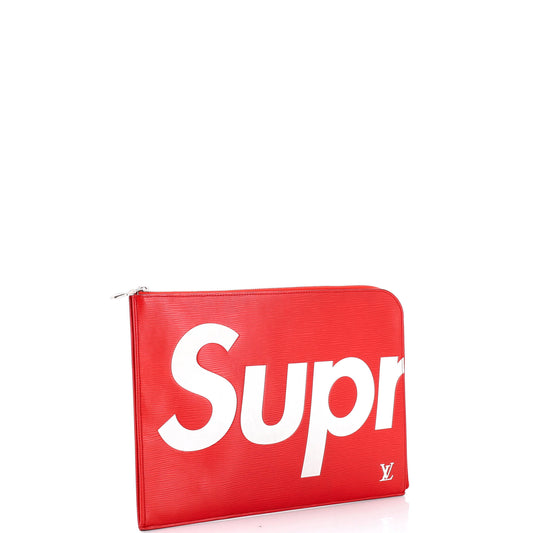 Louis Vuitton Pochette Jour Limited Edition Supreme Epi Leather GM