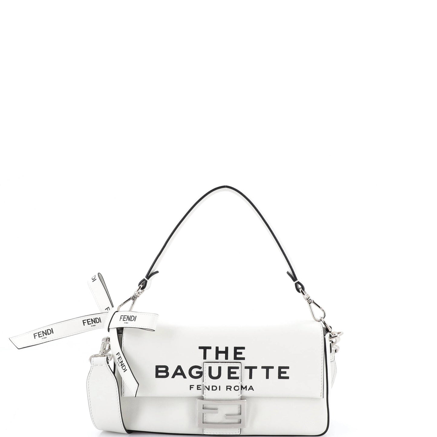 Fendi x Marc Jacobs Bow Baguette NM Medium Printed Leather Bag