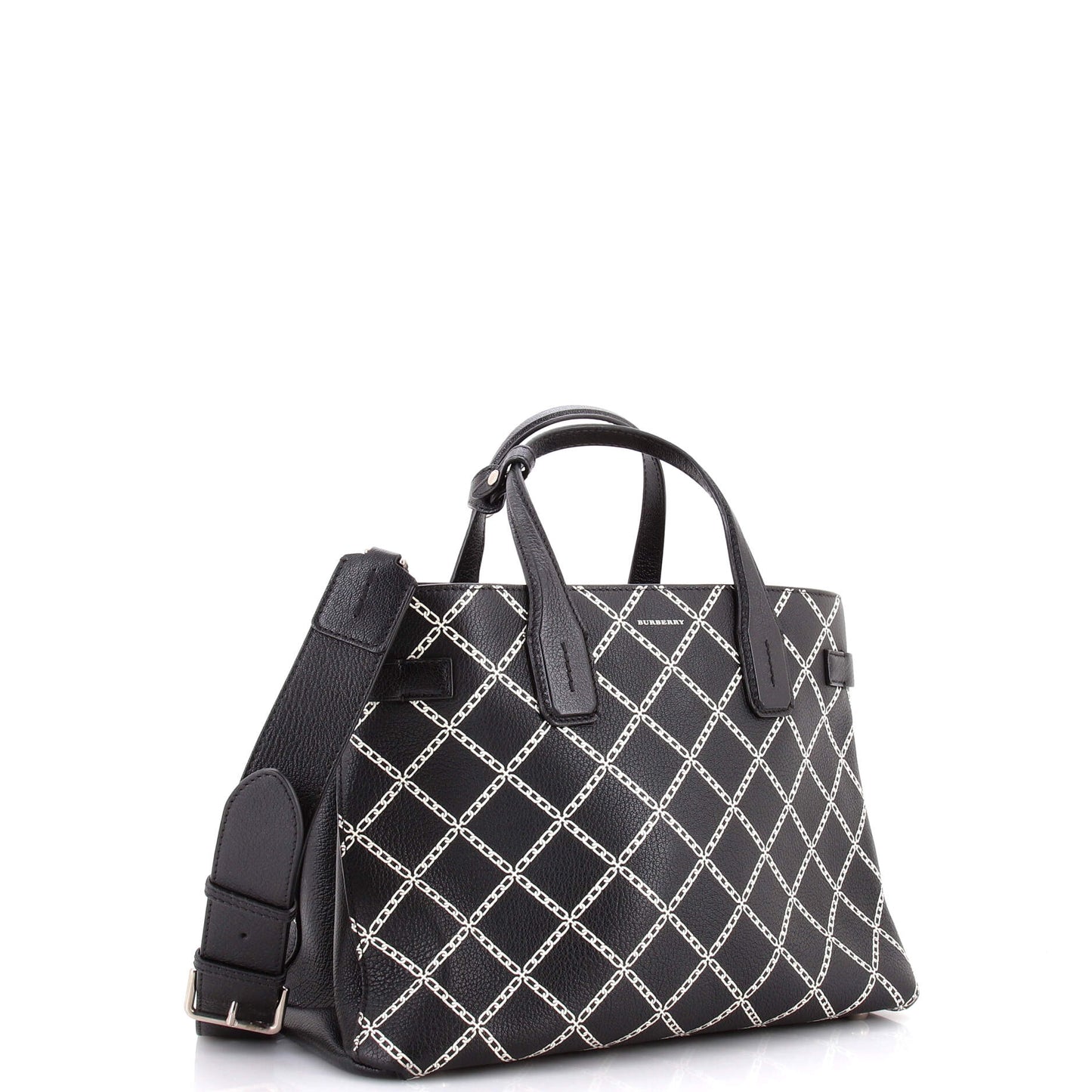 Burberry Banner NM Tote Bag in Printed Leather, Medium