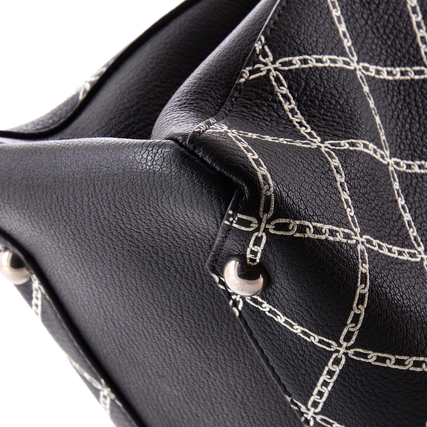 Burberry Banner NM Tote Bag in Printed Leather, Medium