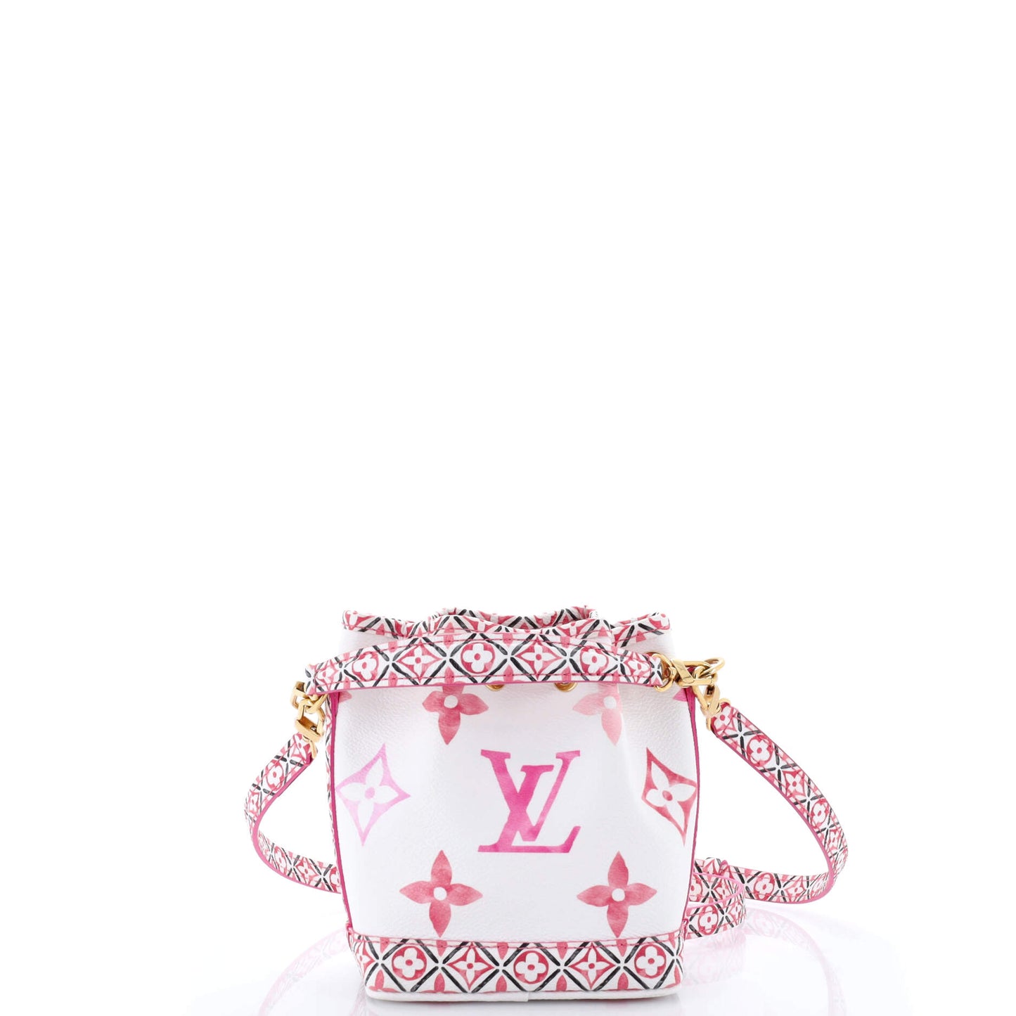 Louis Vuitton Noe NM Handbag by the Pool Monogram Watercolor Giant Nano