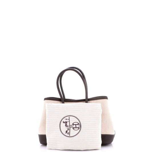 Hermès Neo Garden Tote Toile & Leather 23