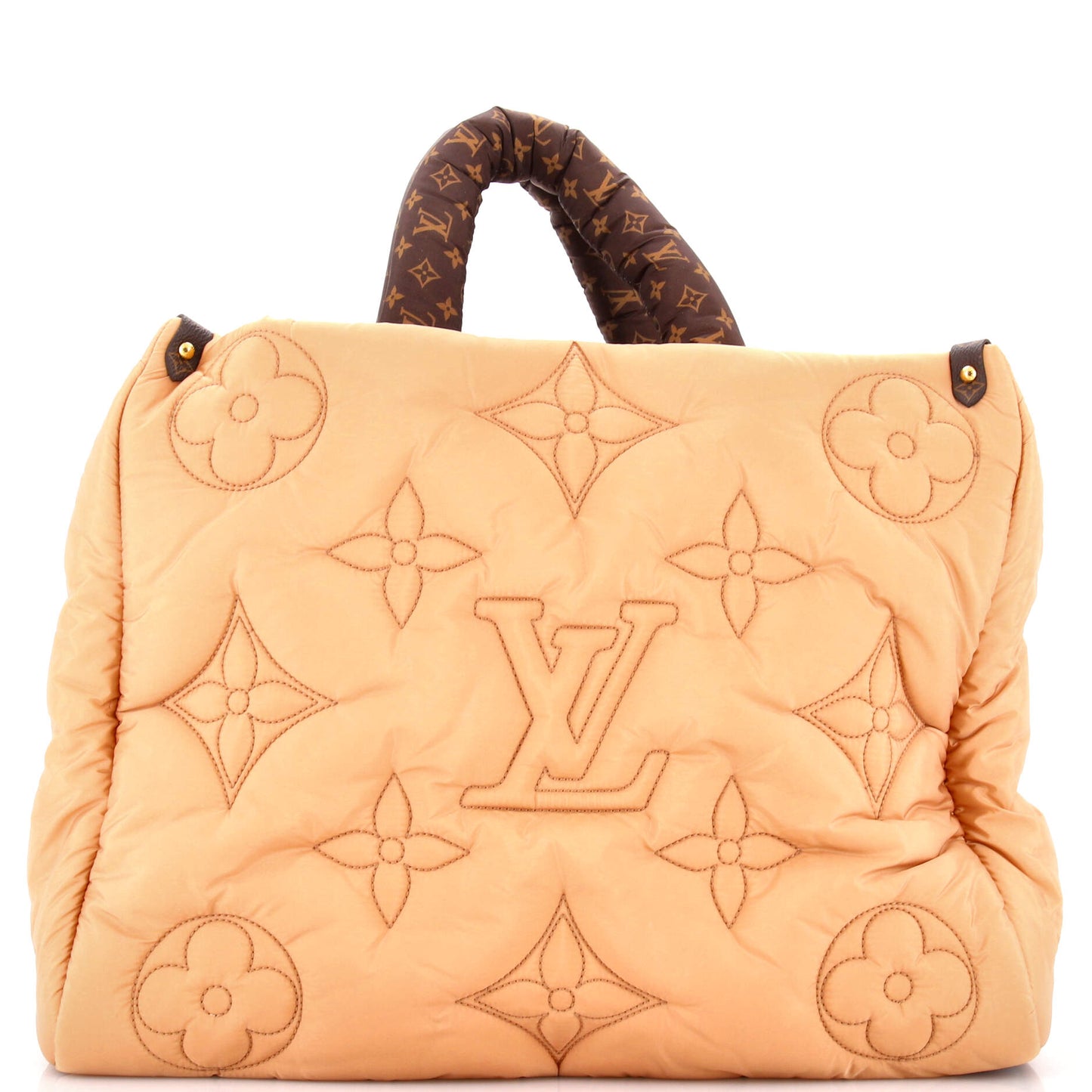 Louis Vuitton Pillow-on-the-Go Tote Bag in Monogram Quilted Econyl Nylon, GM