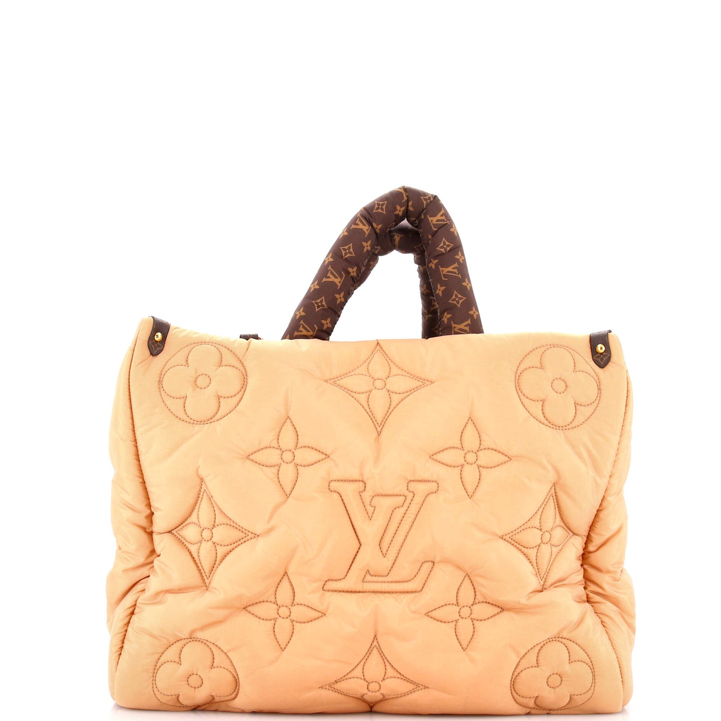 Louis Vuitton Pillow-on-the-Go Tote Bag in Monogram Quilted Econyl Nylon, GM
