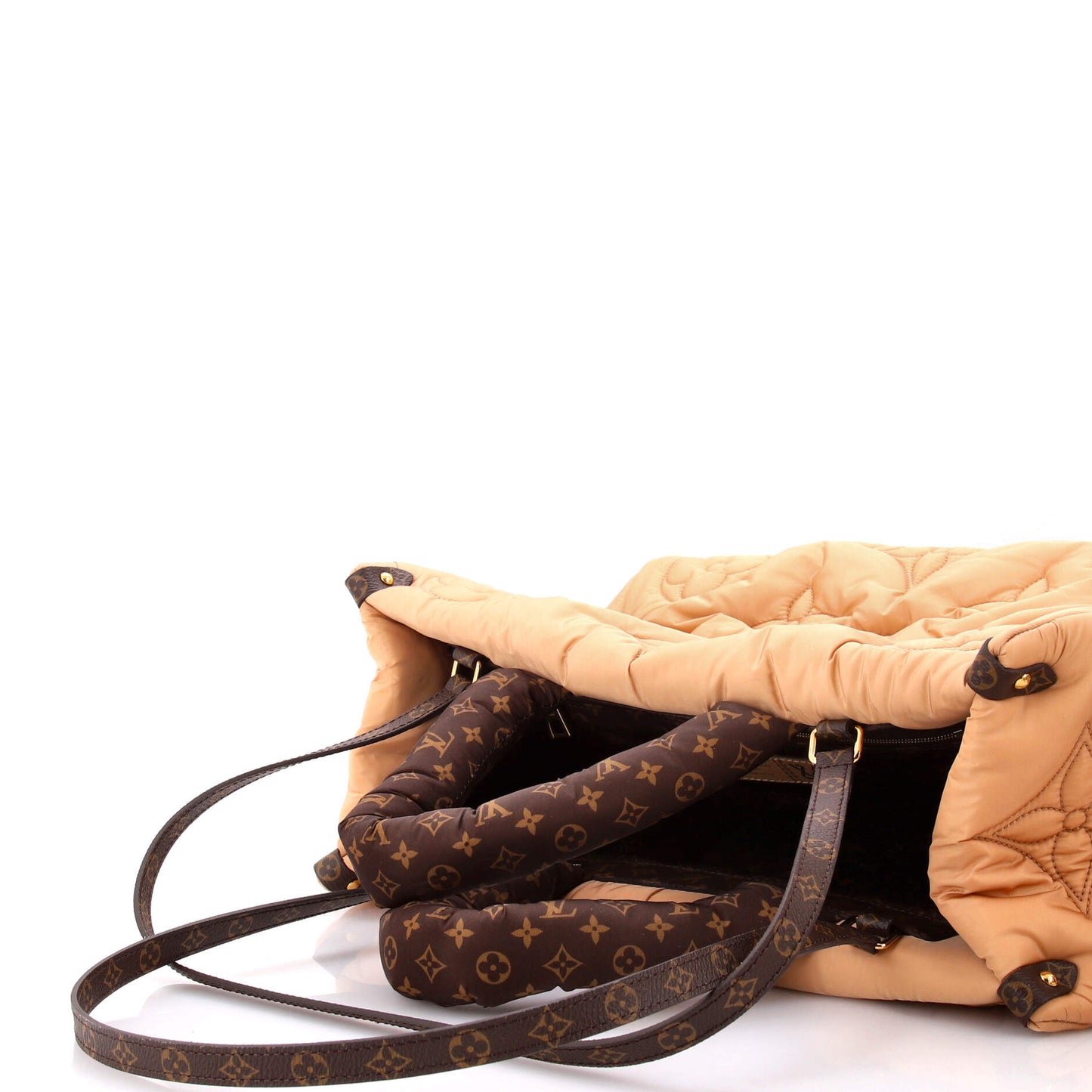 Louis Vuitton Pillow-on-the-Go Tote Bag in Monogram Quilted Econyl Nylon, GM