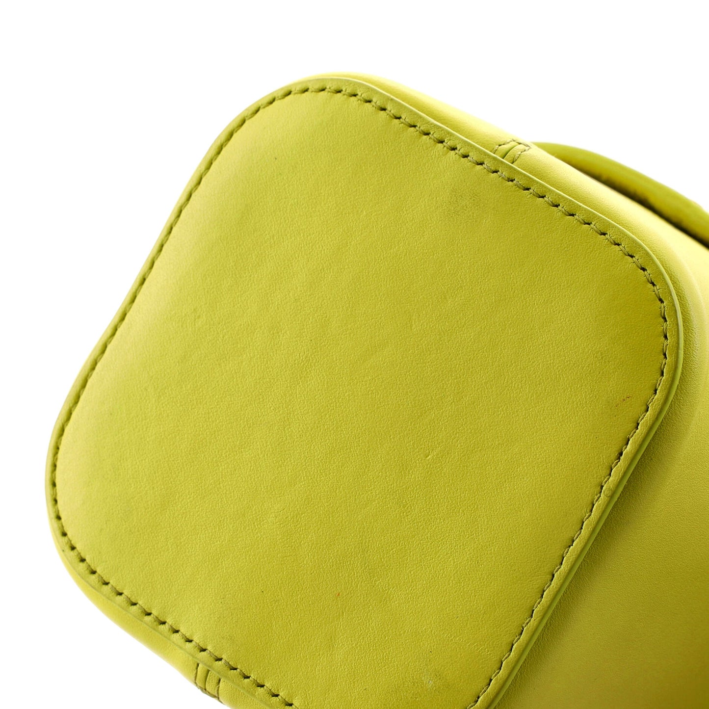 Celine Cuir Triomphe Small Leather Box Bag
