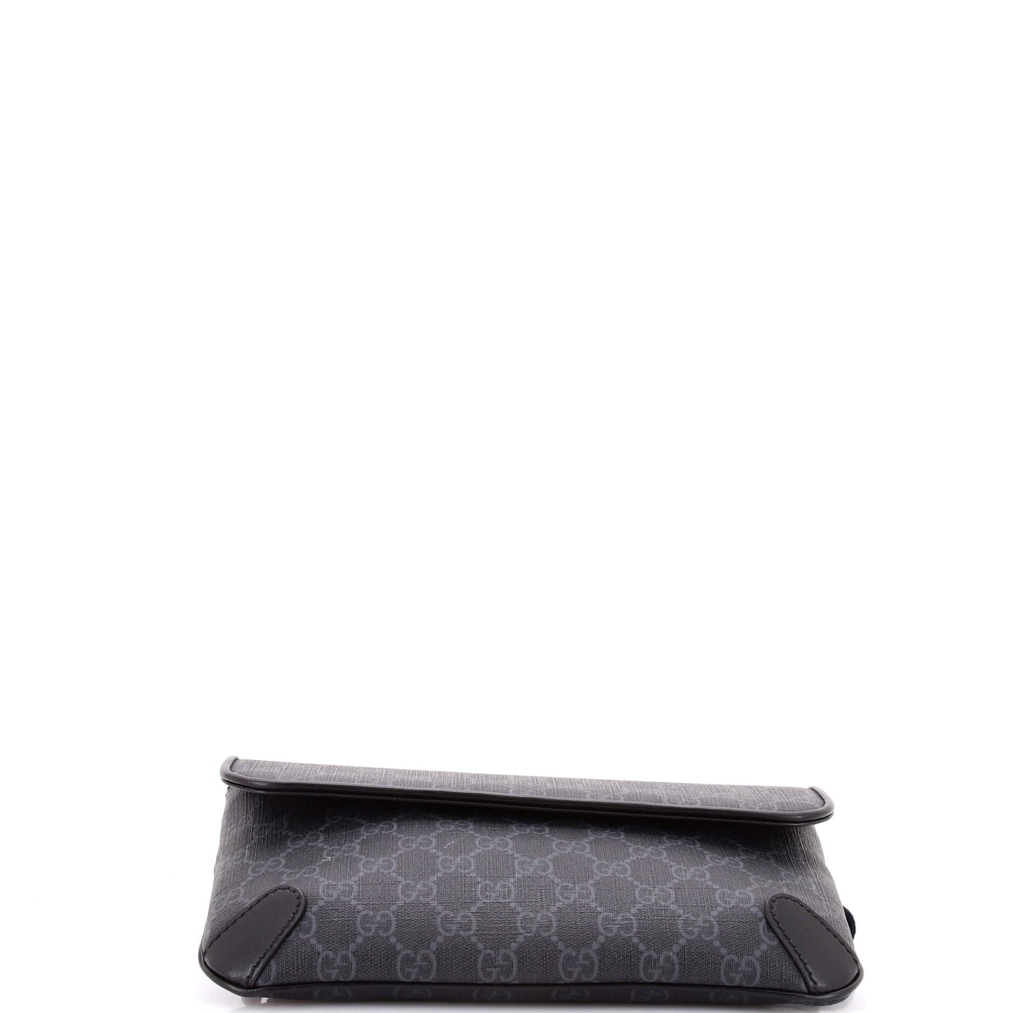 Gucci Web Flap Belt Bag in GG Coated Canvas