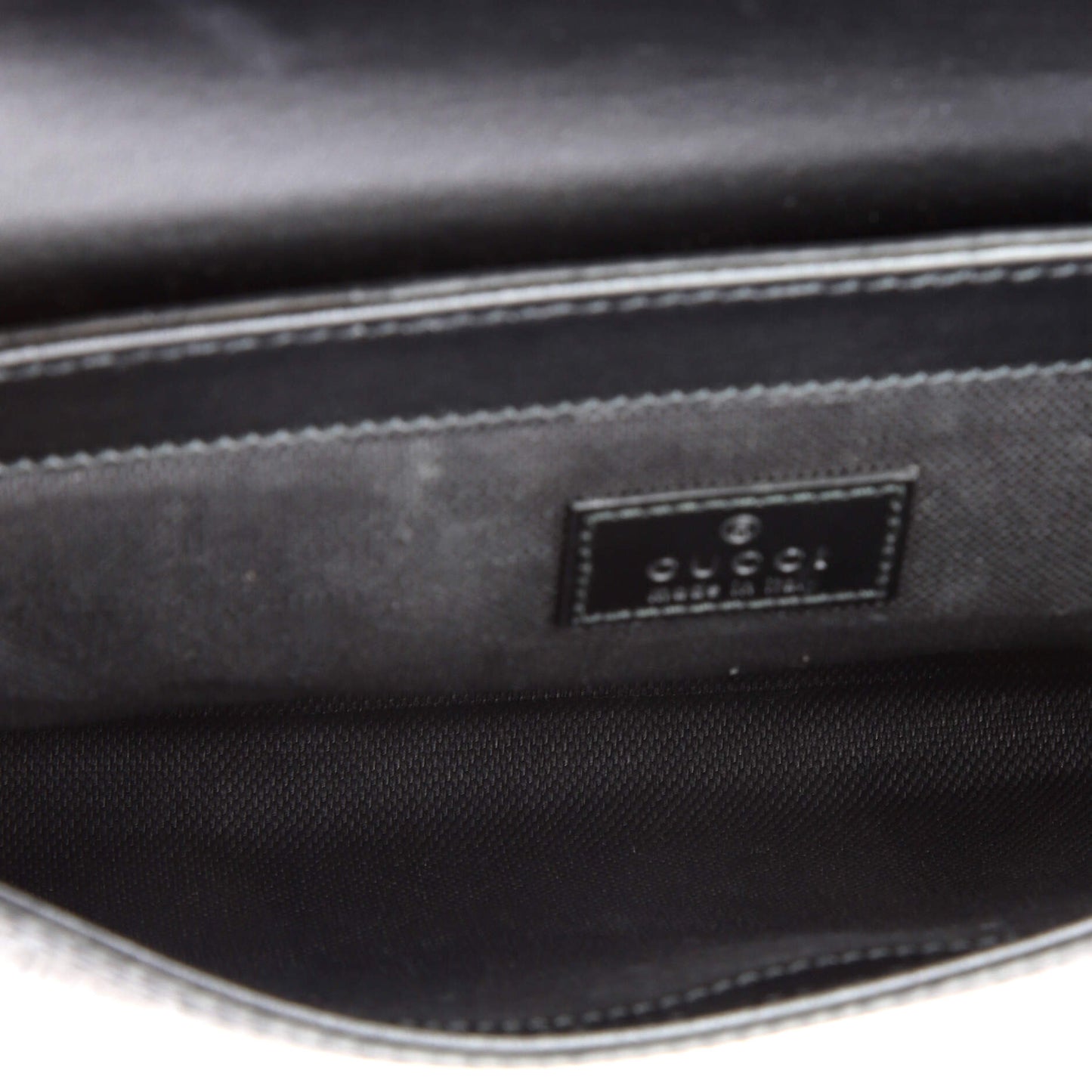 Gucci Web Flap Belt Bag in GG Coated Canvas