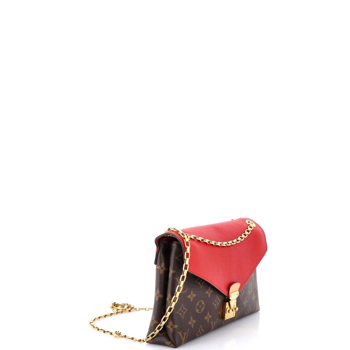 Louis Vuitton Pallas Chain Shoulder Bag in Monogram Canvas and Calfskin