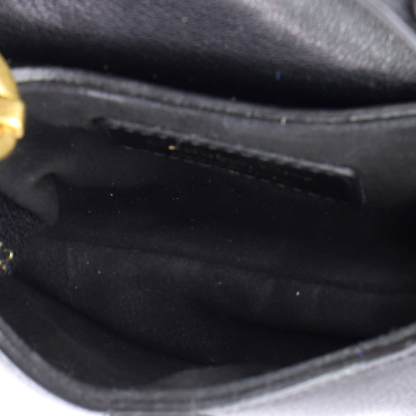 Christian Dior Saddle Handbag with Strap, Leather, Micro