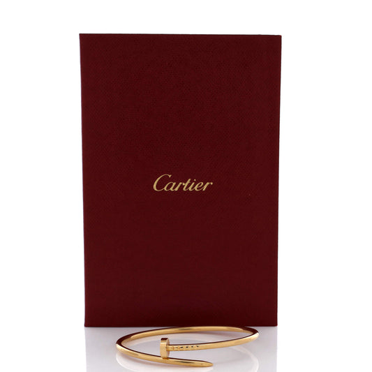 カルティエ ジュスト アン クル ブレスレット 18K イエロー ゴールド スモール