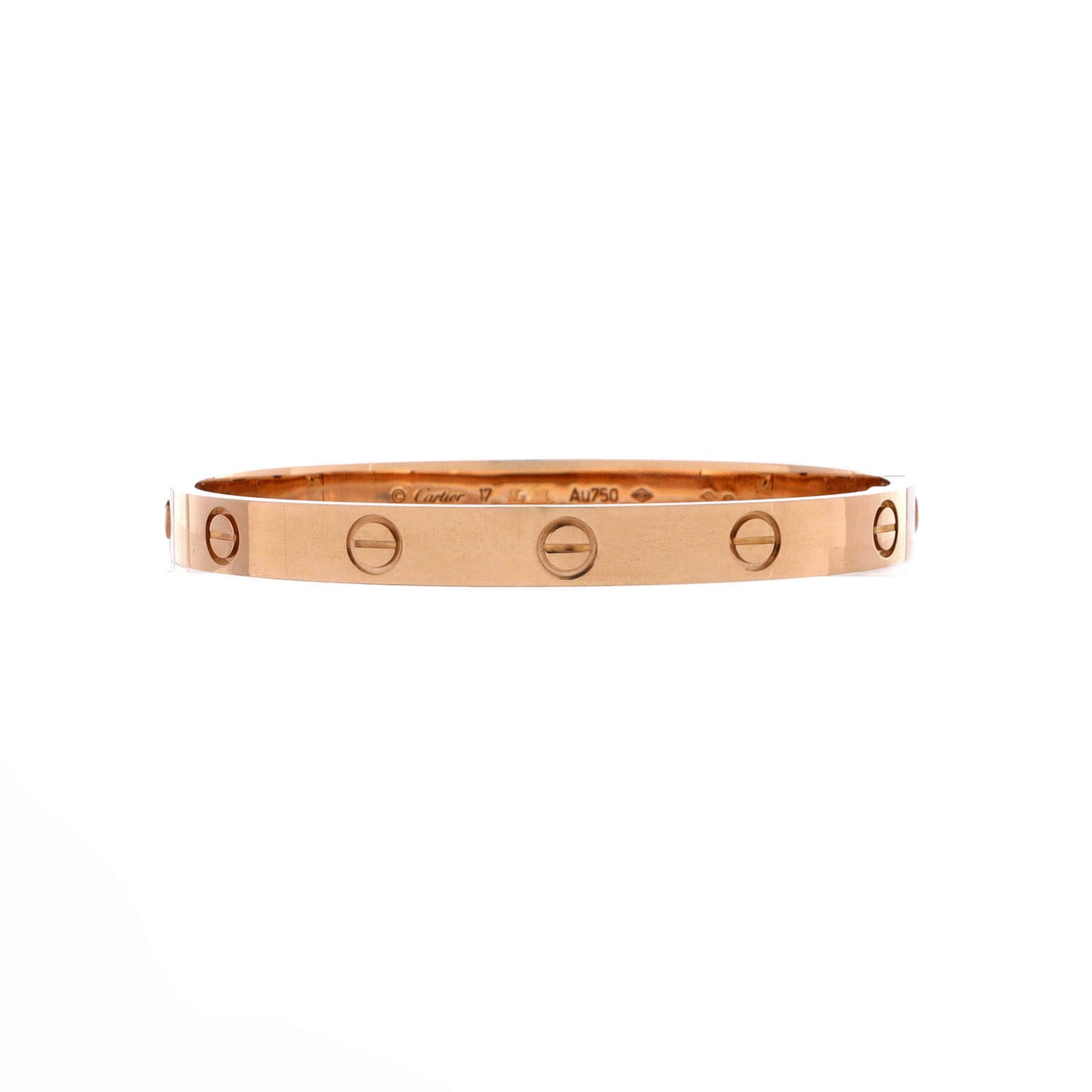 カルティエ ラブ ブレスレット 18K ローズゴールド