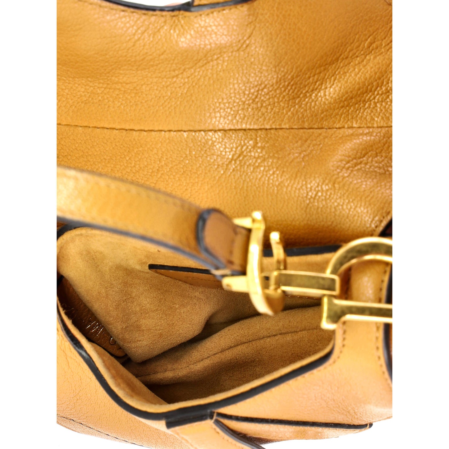Christian Dior Saddle Handbag with Strap, Leather, Micro