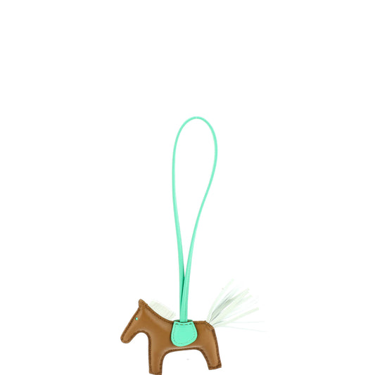 Hermès Grigri Rodeo Bag Charm Leather PM